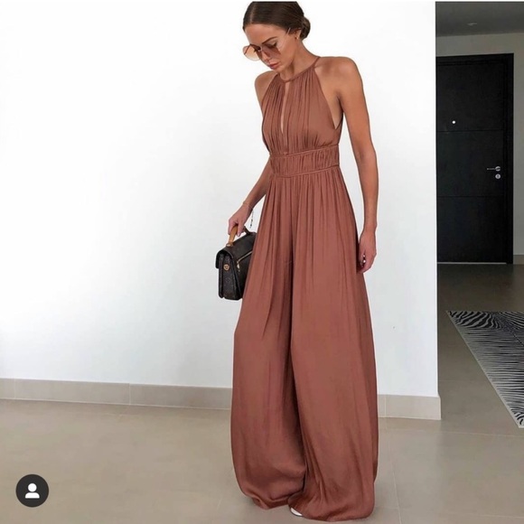 Mango flowy jumpsuit - Picture 3 of 11